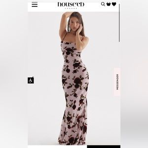 House of CB “Serena” Maxi Dress - Size Small - Sold Out Online